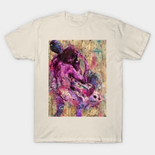 Abstract Figurative, Mixed Media, Expressionism T-Shirt, Wall Art, and Accesories T-Shirt